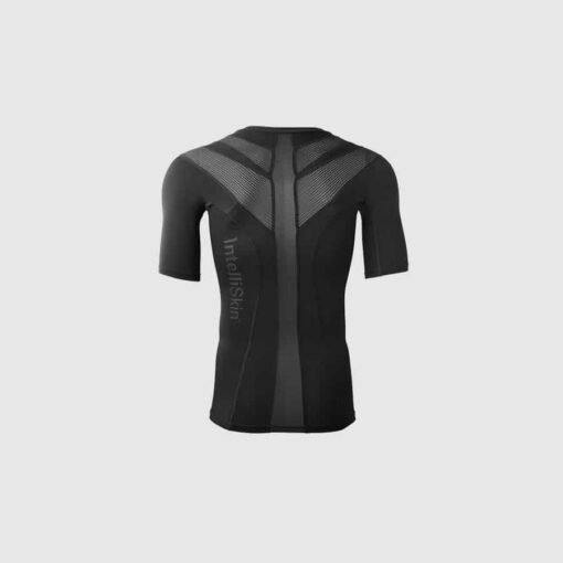 Unisex Essential T-shirt i Sort (v-hals) - Image 2