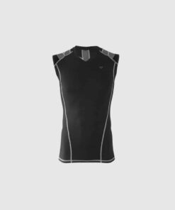Intelliskin Foundation Tank V-hals sort forfra