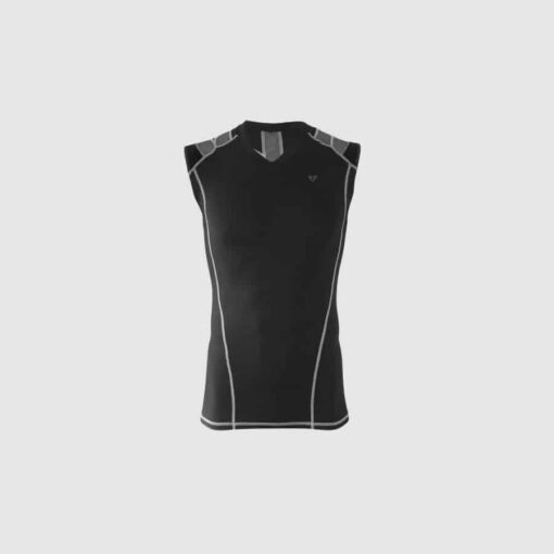 Intelliskin Foundation Tank V-hals sort forfra