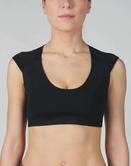 Intelliskin Essential 2.0 BH i sort set forfra i studio