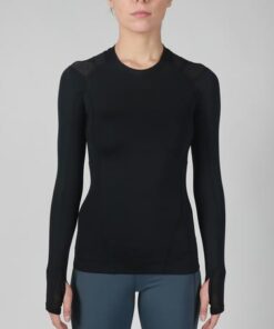 Holdningskorrigerende tøj - langærmet - Intelliskin Womens Foundation LS 2.0 i sort