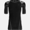 Intelliskin Foundation 2.0 rund hals Sort forfra