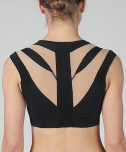 Holdningskorrigerende BH - Intelliskin - Essential Ultima BH i sort/nude 4