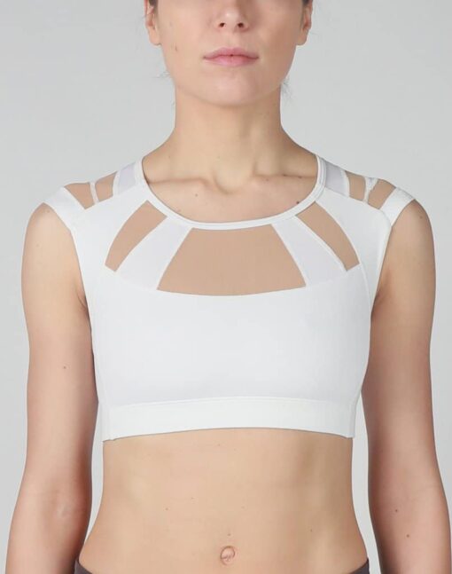Holdningskorrigerende BH - Intelliskin - Essential Ultima BH i Hvid/Nude 1