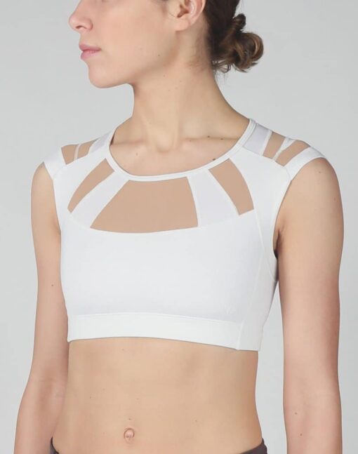 Holdningskorrigerende BH - Intelliskin - Essential Ultima BH i Hvid/Nude 2