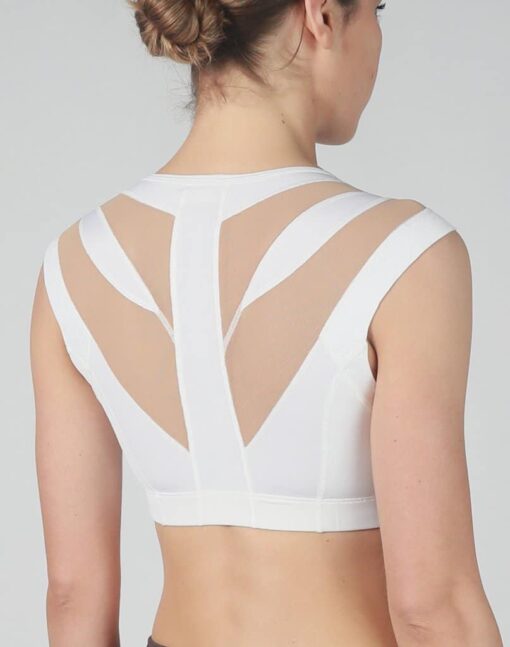 Holdningskorrigerende BH - Intelliskin - Essential Ultima BH i Hvid/Nude 3
