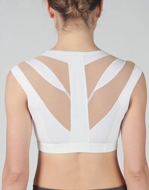 Holdningskorrigerende BH - Intelliskin - Essential Ultima BH i Hvid/Nude 4
