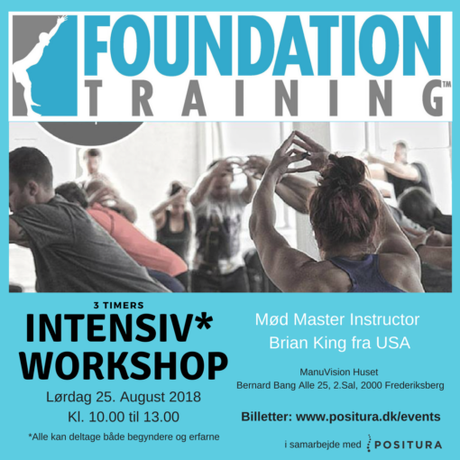Er afholdt: Foundation Training Workshop Lørdag 25. August